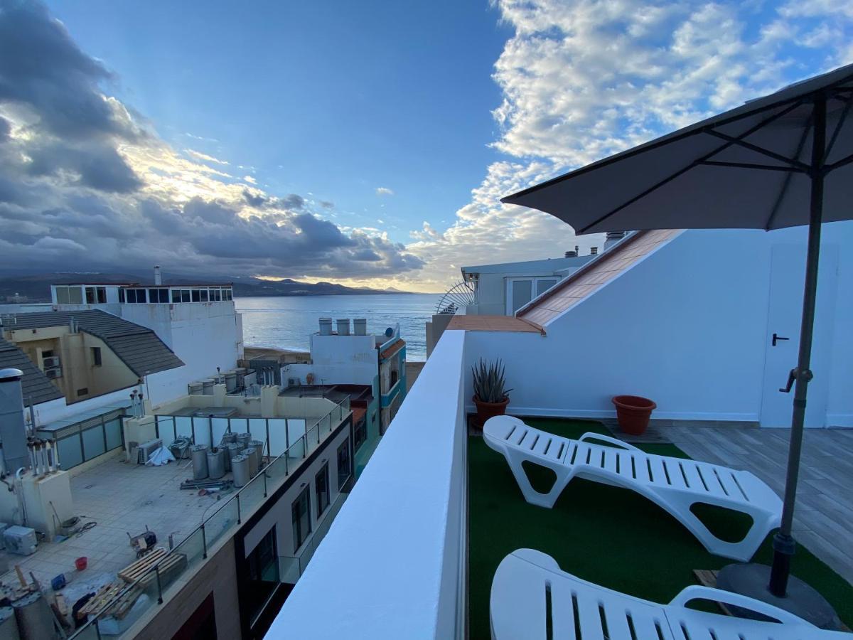 Holiday Home & Rooftop Lounge لاس بالماس دي غران كاناريا المظهر الخارجي الصورة