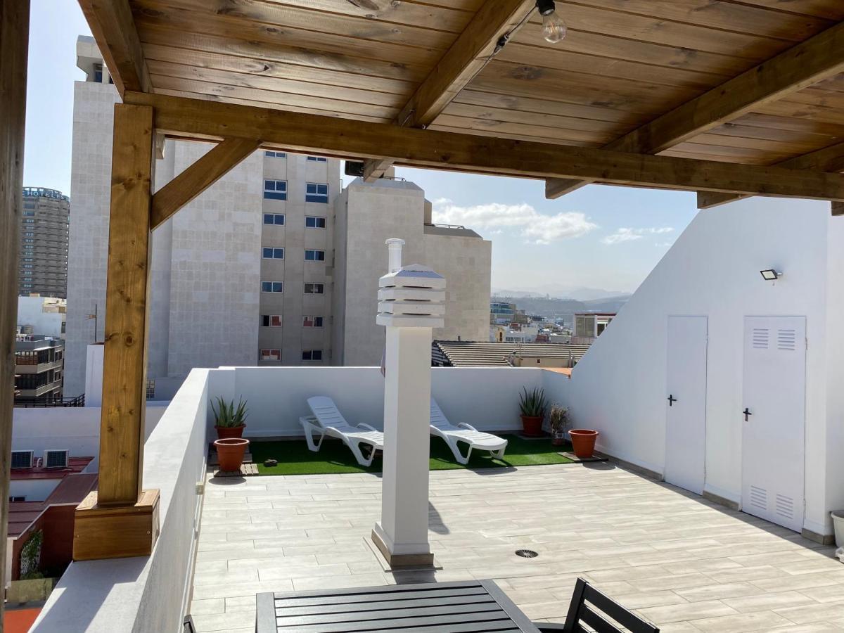 Holiday Home & Rooftop Lounge لاس بالماس دي غران كاناريا المظهر الخارجي الصورة